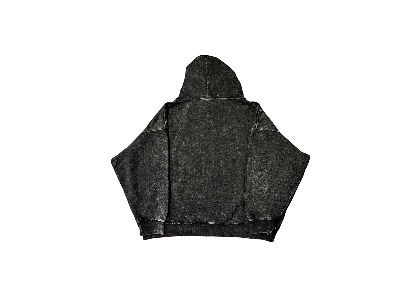 Defiant Oversized Acid-Wash Hoodie - EGO WOLF