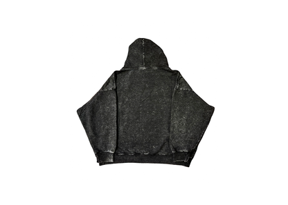Defiant Oversized Acid-Wash Hoodie - EGO WOLF