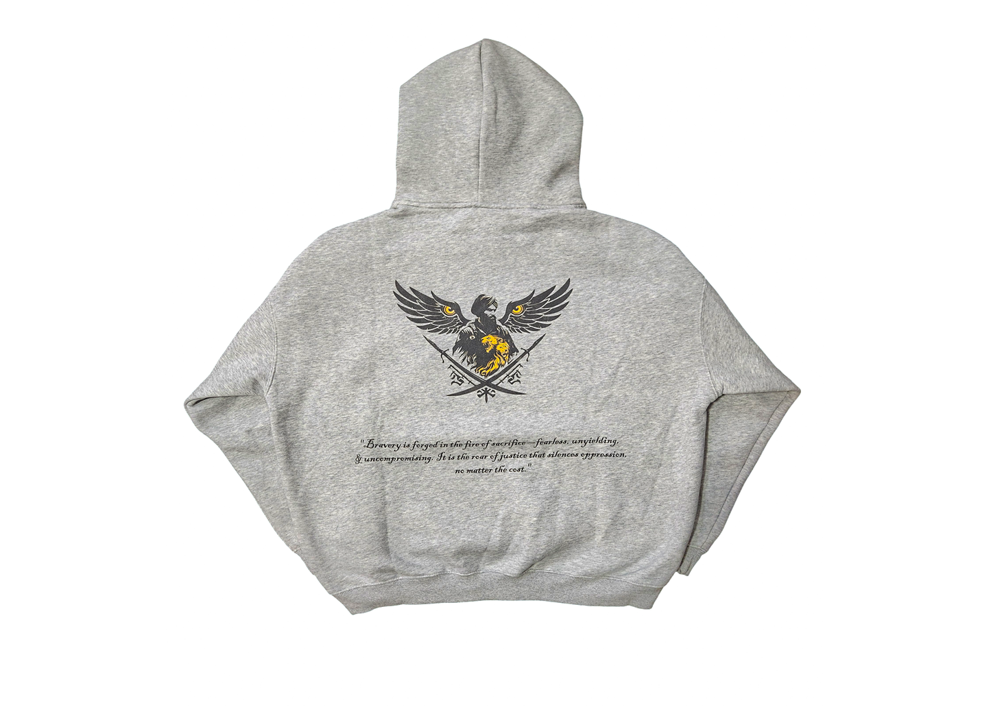Warrior Oversized Hoodie - EGO WOLF