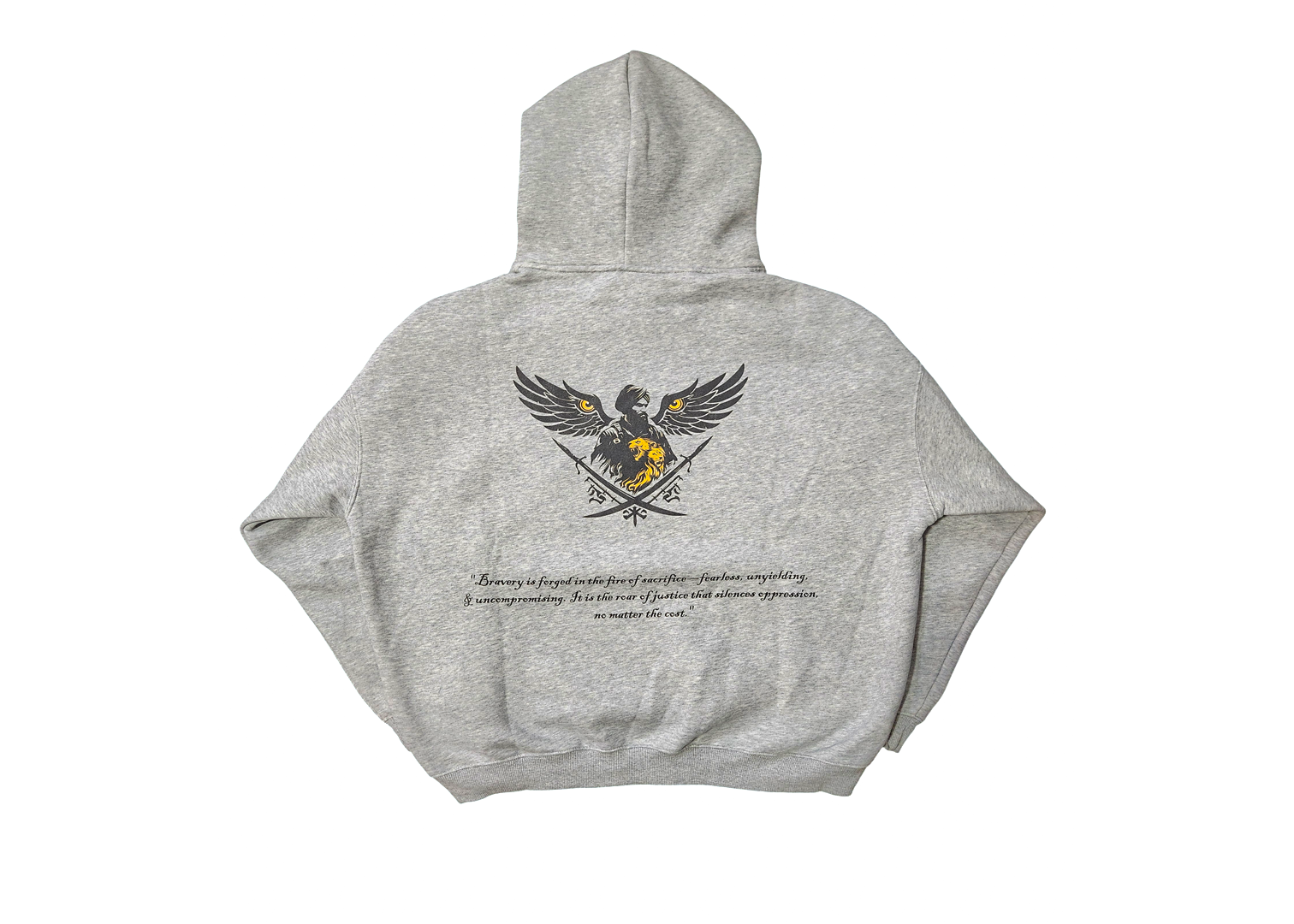 Warrior Oversized Hoodie - EGO WOLF